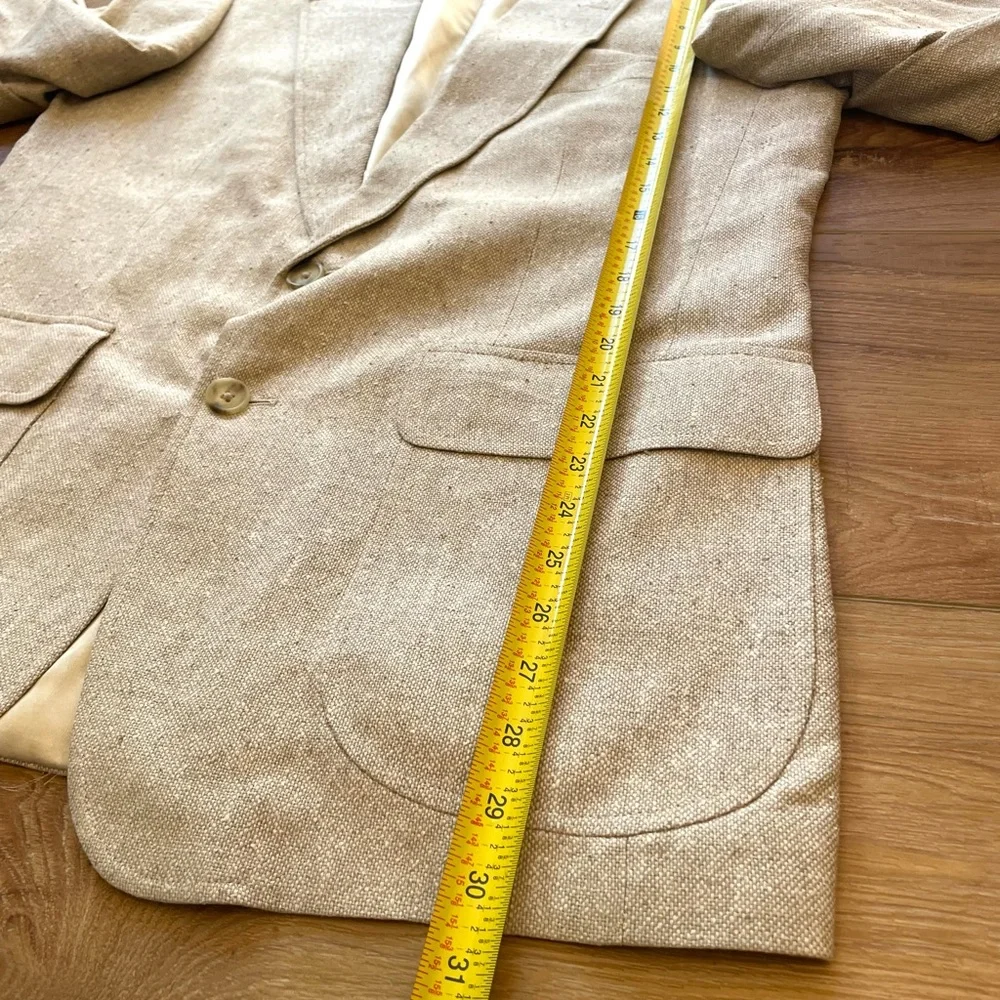 Vintage Lands' End‎ Beige Sport Coat